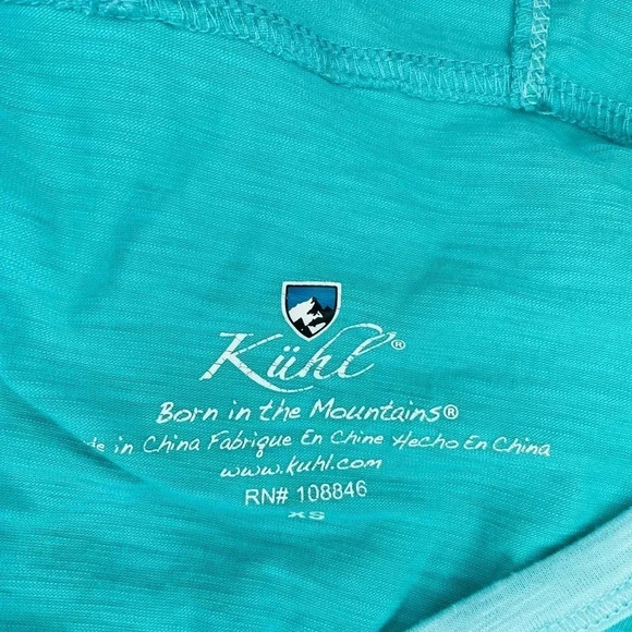 Kuhl Women's Teal Blue Long Sleeve Sora Hoodie - XS - Picture 2 of 8